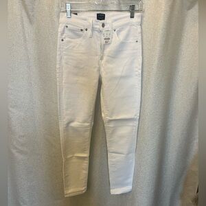 J. Crew Factory White Skinny Jeans